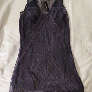 Express purple Lace Nightgown